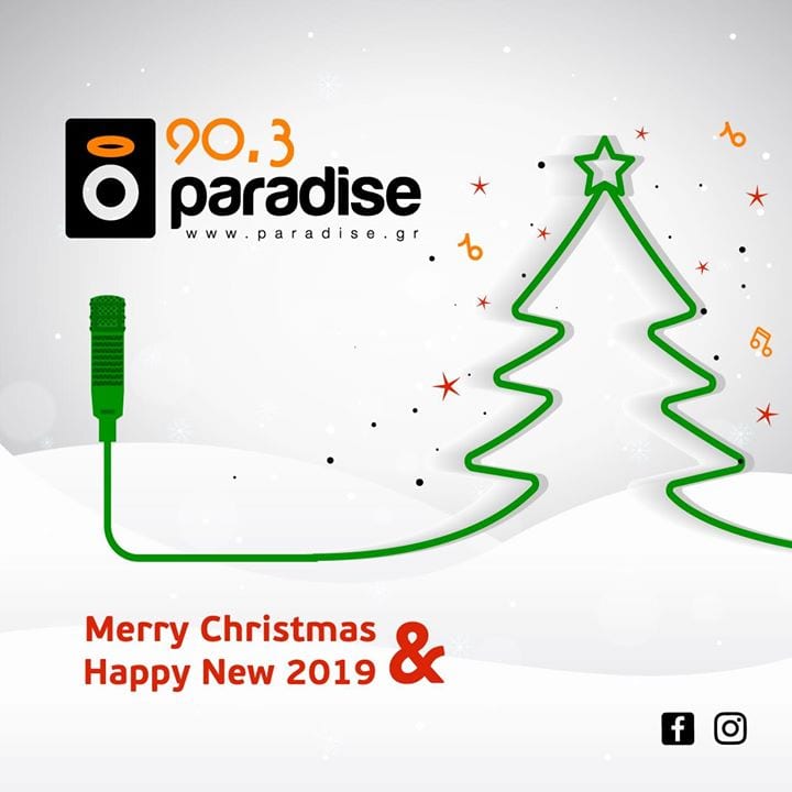 Καλές Γιορτές σε όλους! Κάθε στιγμή απολαμβάνουμε το γιορτινό Προγραμμα του Νο1 Paradise 90,3!…