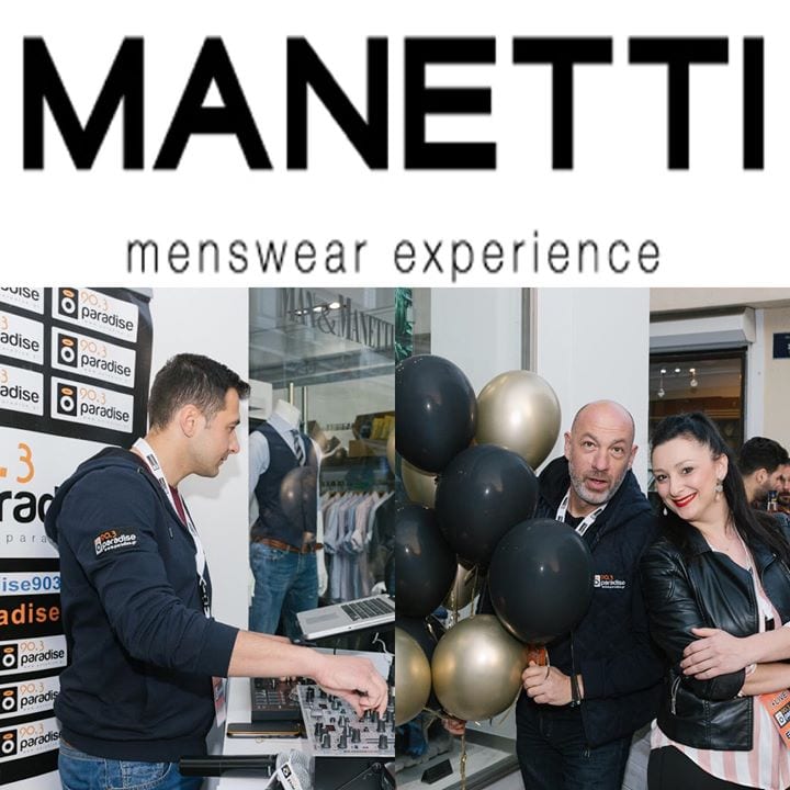Its party time! The new Manetti store Xanthi. Live event by Paradise 90,3! #paradise903…