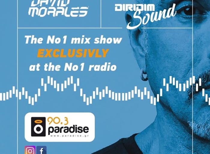 Το #No1 mix show αποκλειστικά στη Βόρεια Ελλάδα στον #Paradise903 David Morales Diridim sound…
